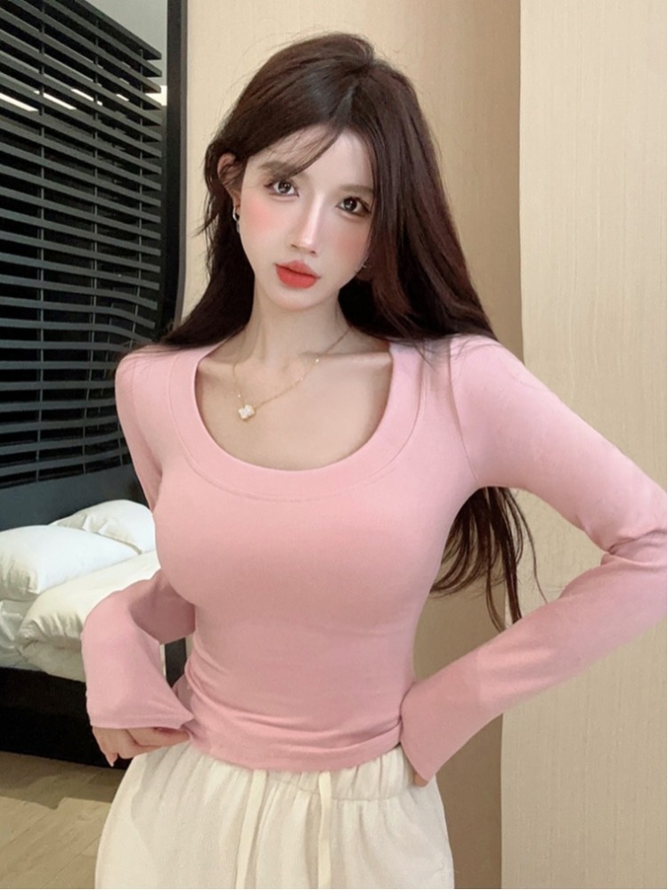 T Shirt Tight Fit - T-shirt corta da donna in stile