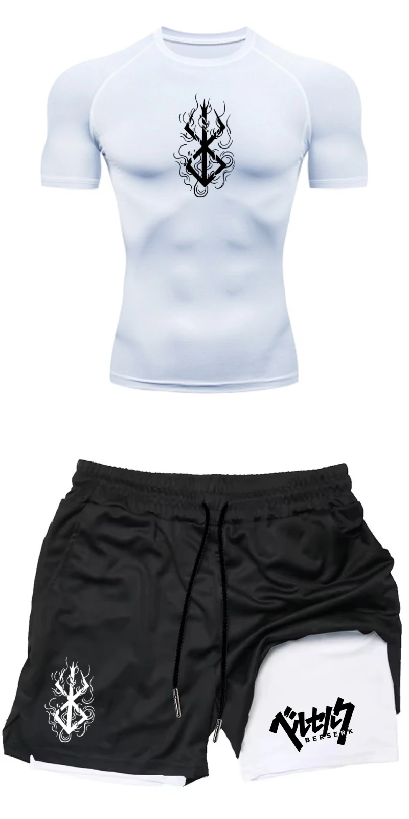 Set Sportivo Estivo da Uomo pe - Compression Shorts Athletes recensione e prezzo