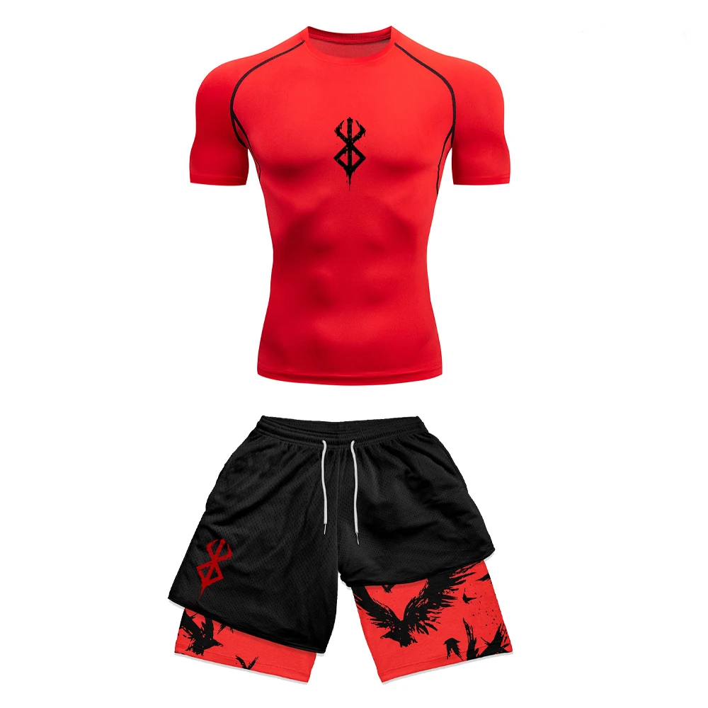 Completo da uomo con stampa 3D - Compression Shorts Athletes recensione e prezzo